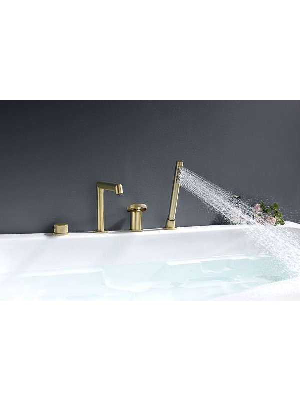 Смеситель Ganzer GZ19133-S матовое золото 12