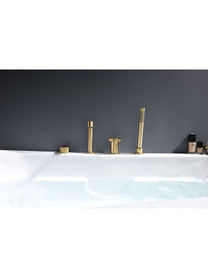 Смеситель Ganzer GZ19133-S матовое золото 7