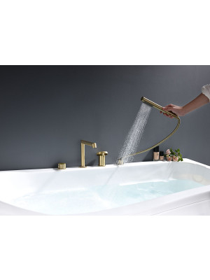 Смеситель Ganzer GZ19133-S матовое золото 11