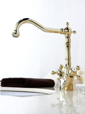 Смеситель Ganzer GZ09012-E золото 2