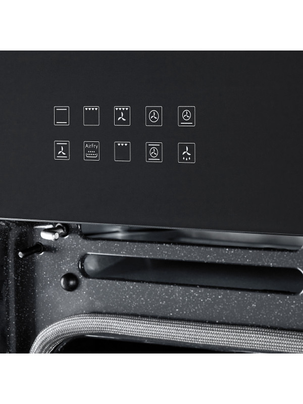 Электрический духовой шкаф Exiteq EXO-111 Black управление