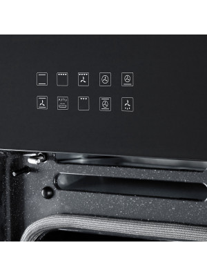 Электрический духовой шкаф Exiteq EXO-111 Black управление