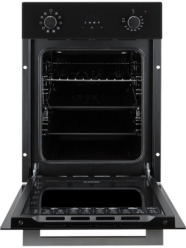 Электрический духовой шкаф Exiteq EXO-114 Black спереди