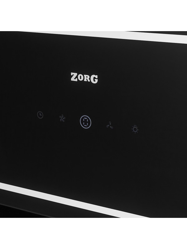 Вытяжка ZorG Amina 1060 60 S черный управление
