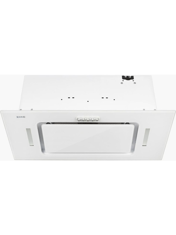 Вытяжка ZorG Cendy 1060 60 M белая вид снизу