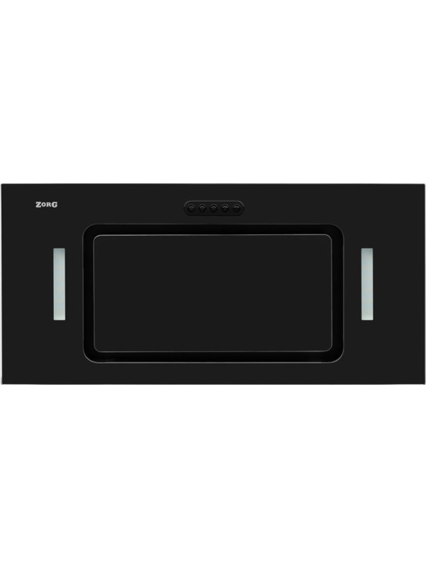 Вытяжка ZorG Cendy 1060 60 M черная панель сверху