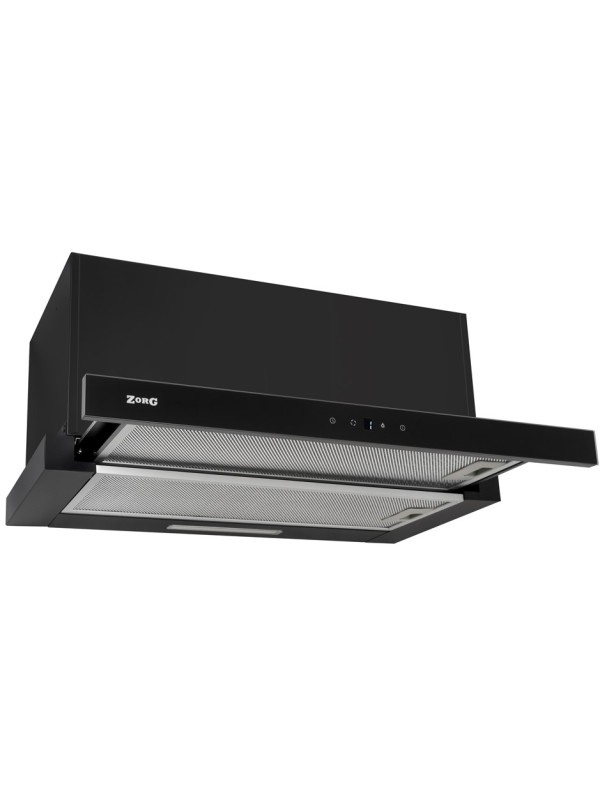 Вытяжка ZorG Turbo 1260 60 S-GC Black