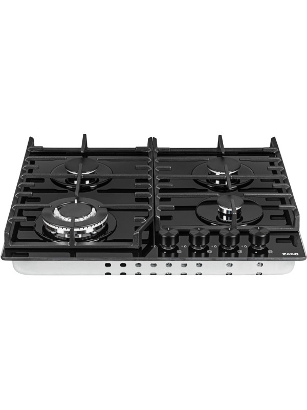 Газовая варочная панель ZorG HAG613 FDW Black сверху