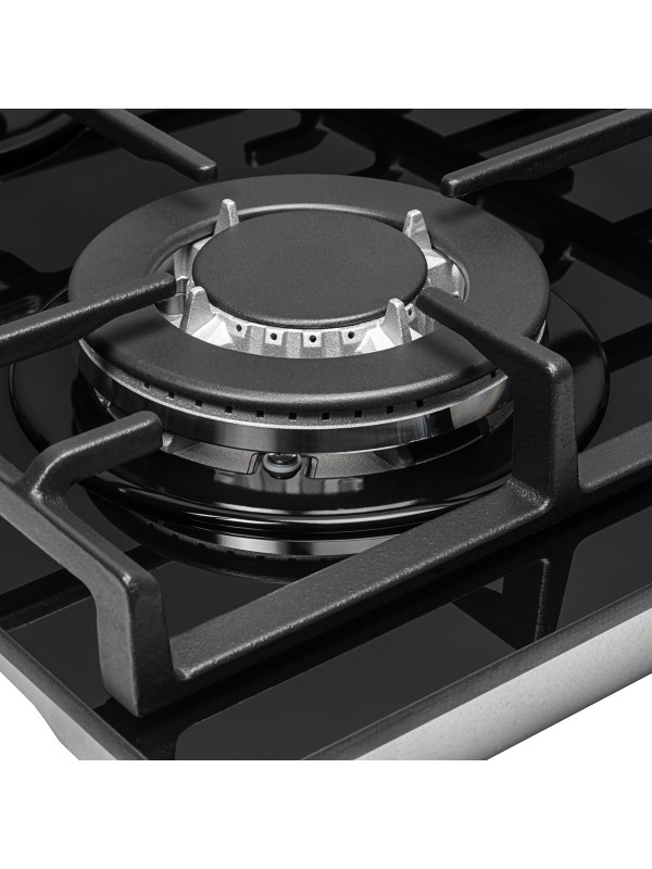 Газовая варочная панель ZorG HAG613 FDW Black конфорки