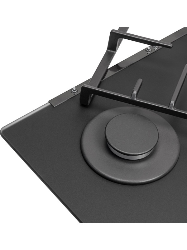 Газовая варочная панель ZorG HAG613 FDW Black matte кнопка