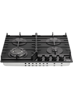 Газовая варочная панель ZorG HAG613 FDW Black matte cdth[e
