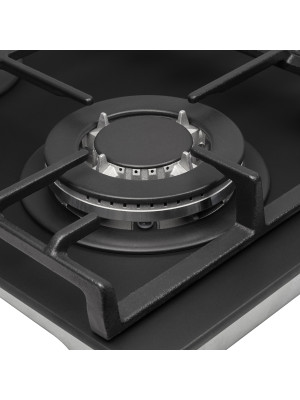 Газовая варочная панель ZorG HAG613 FDW Black matte конфорка