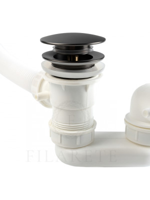 Сифон Filarete FL90BG оружейная сталь клик-клак