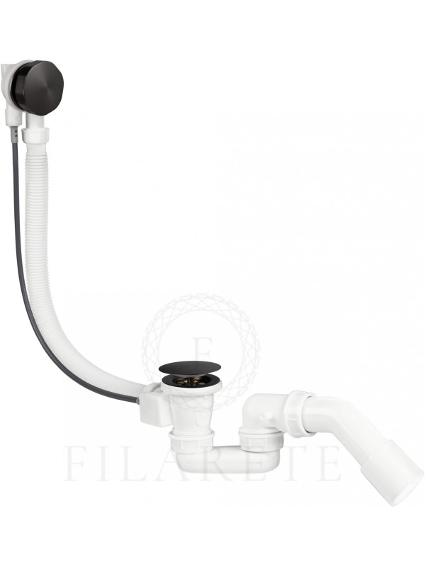Сифон Filarete FL80BG оружейная сталь вертикально