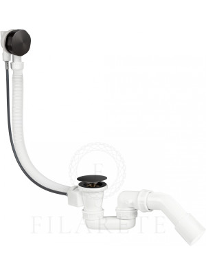 Сифон Filarete FL80BG оружейная сталь вертикально