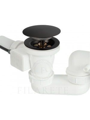 Сифон Filarete FL80BG оружейная сталь вблизи