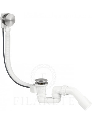 Сифон Filarete FL80NK никель вертикаль