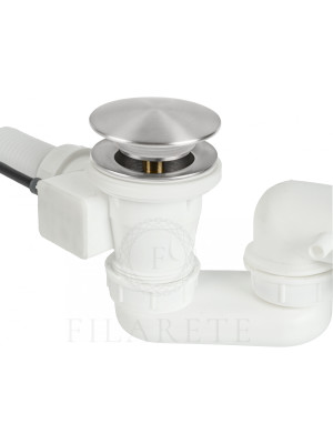 Сифон Filarete FL80NK никель система полуавтомат