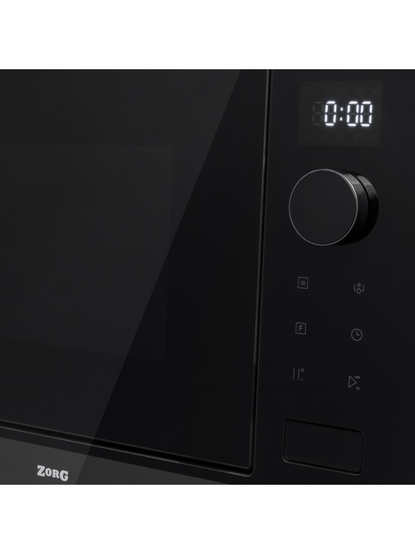 Микроволновая печь ZorG MIO252 S Black+Gray управление