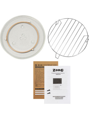 Микроволновая печь ZORG MIO256 S White детали
