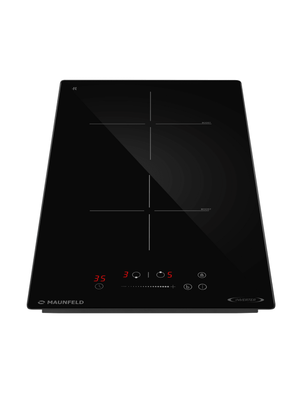 Индукционная варочная панель Maunfeld AVI3026SBK Black спереди