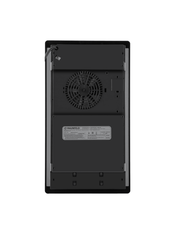 Индукционная варочная панель Maunfeld AVI3026SBK Black сзади