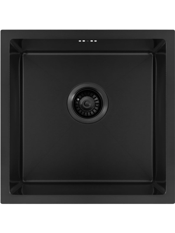 Кухонная мойка Arfeka Eco AR 45x45 BLACK PVD NANO сверху