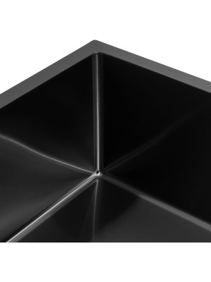 Кухонная мойка Arfeka Eco AR 45x45 BLACK PVD NANO покрытие