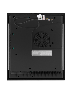 Индукционная варочная панель Maunfeld CVI453STBK Black сзади