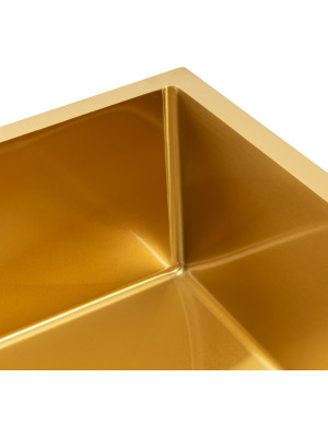 Кухонная мойка Arfeka Eco AR 45x45 GOLD PVD NANO покрытие