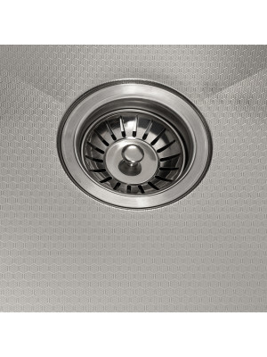 Кухонная мойка Arfeka Eco AR 45x45 SATIN DECOR слив
