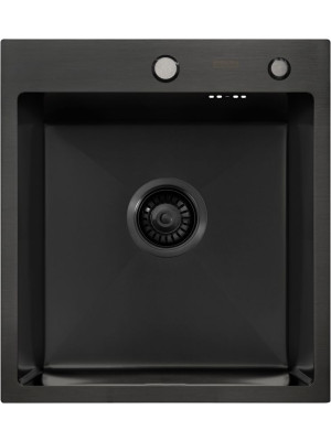 Кухонная мойка Arfeka Eco AR 45x50 BLACK PVD NANO сверху