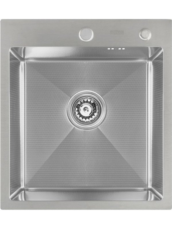 Кухонная мойка Arfeka Eco AR 45x50 SATIN DECOR сверху