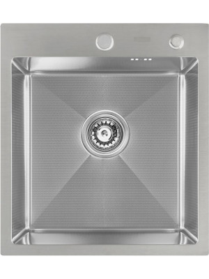 Кухонная мойка Arfeka Eco AR 45x50 SATIN DECOR сверху