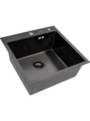 Кухонная мойка Arfeka Eco AR 50x50 Black PVD Nano