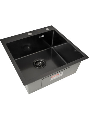 Кухонная мойка Arfeka Eco AR 50x50 Black PVD Nano Decor