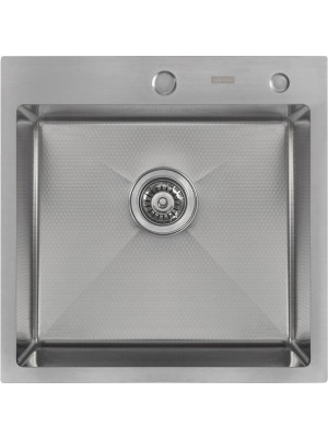 Кухонная мойка Arfeka Eco AR 50x50 Satin Decor сверху