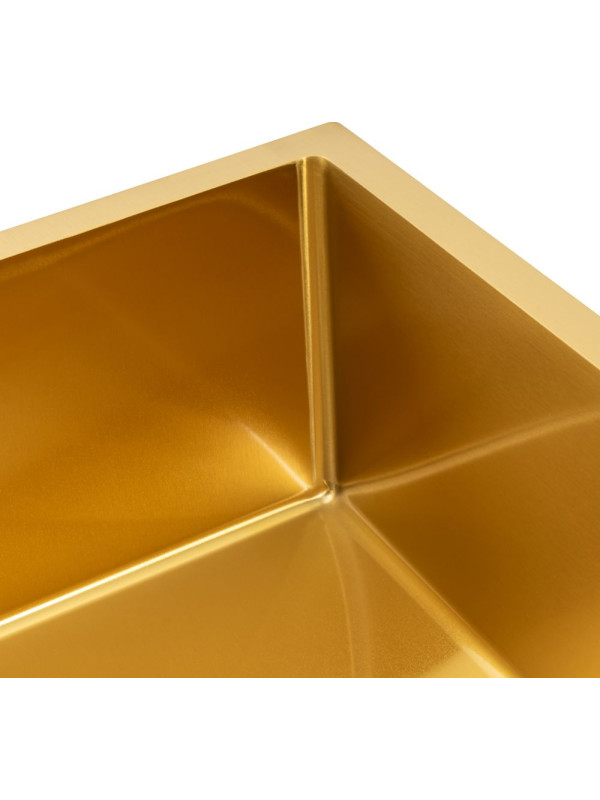 Кухонная мойка Arfeka Eco AR 55x45 Gold PVD Nano покрытие
