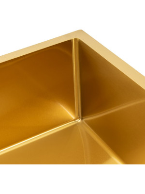 Кухонная мойка Arfeka Eco AR 55x45 Gold PVD Nano покрытие