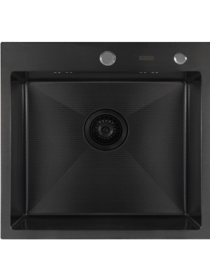 Кухонная мойка Arfeka Eco AR 55x50 Black PVD Nano