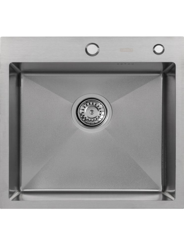 Кухонная мойка Arfeka Eco AR 55x50 Satin Decor Volcanic Rock сверху