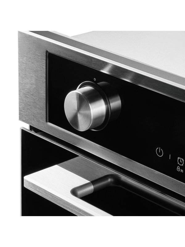 Электрический духовой шкаф Maunfeld MCMO5015MFS Inox вдавливаемые кнопки