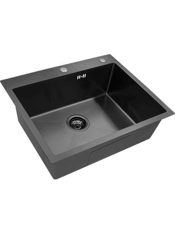Кухонная мойка Arfeka Eco AR 60x50 Black PVD Nano