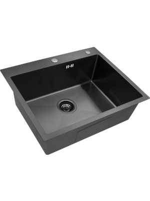 Кухонная мойка Arfeka Eco AR 60x50 Black PVD Nano