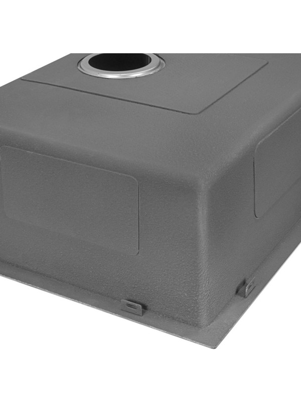 Кухонная мойка Arfeka Eco AR 60x50 Gold PVD Nano снизу