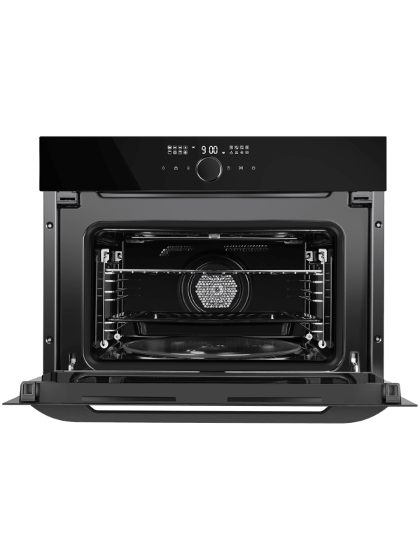 Электрический духовой шкаф Maunfeld XCMO4418GB Glossy Black спереди