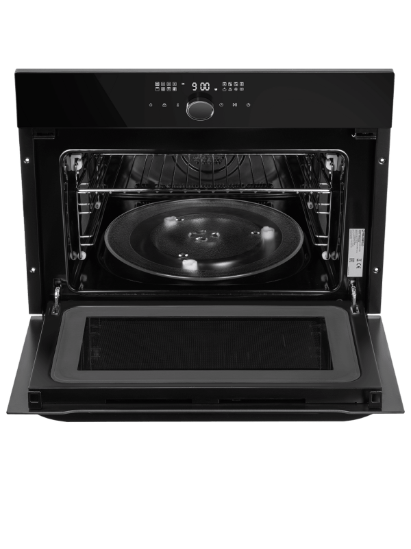 Электрический духовой шкаф Maunfeld XCMO4418GB Glossy Black сверху