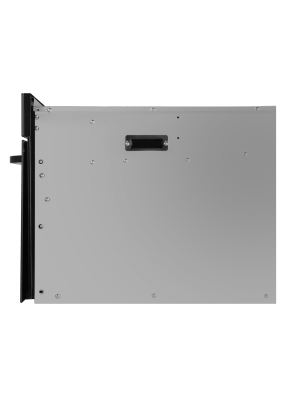 Электрический духовой шкаф Maunfeld XCMO4418GB Glossy Black сбоку