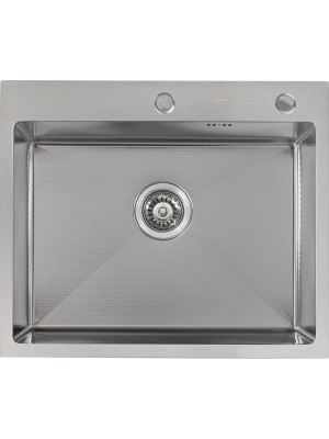 Кухонная мойка Arfeka Eco AR 60x50 Satin Decor сверху