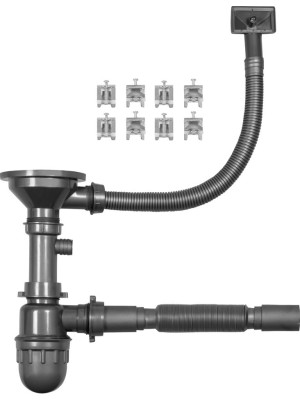 Кухонная мойка Arfeka Eco AR 65x50 L Satin сифон